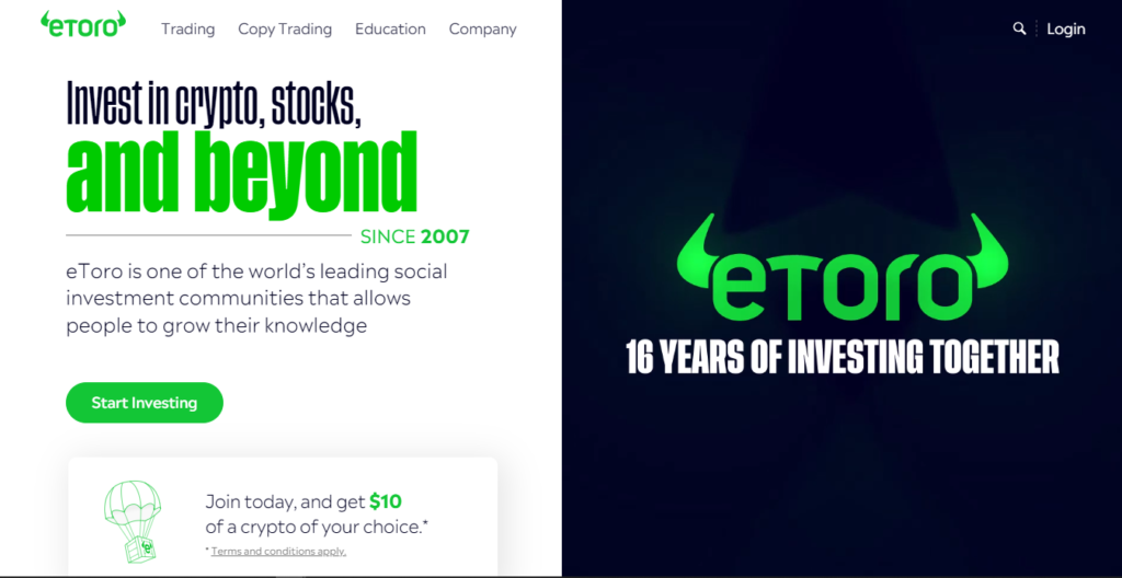 eToro - Online Stock Brokers