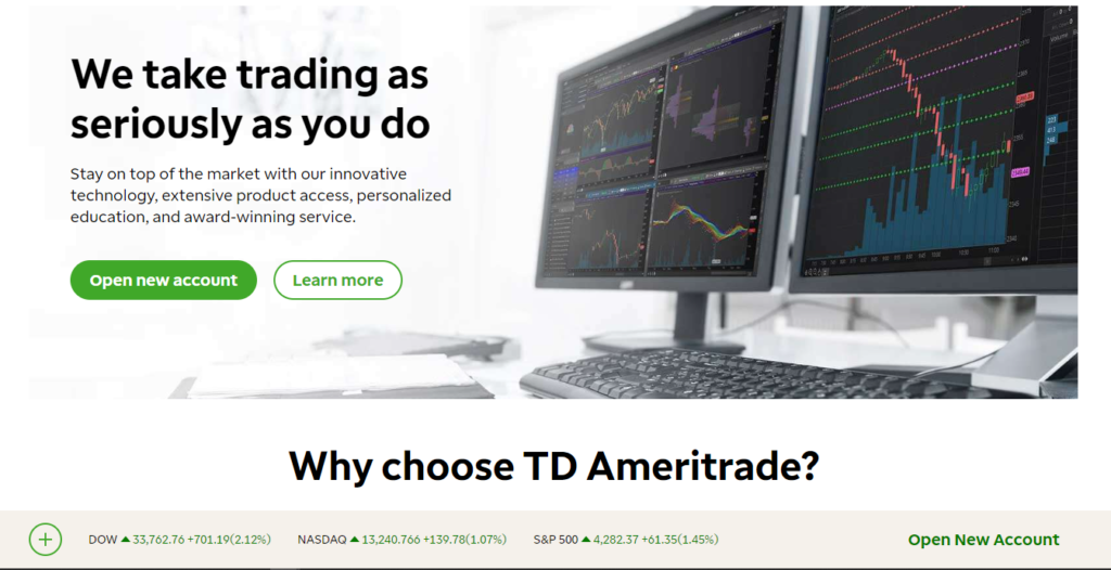 TD Ameritrade - Stock Broker